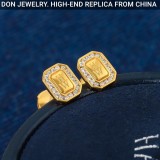 HARRY WINSTON Logo Stud earrings