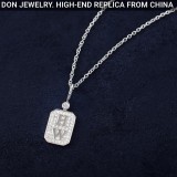 HARRY WINSTON HW Logo necklace