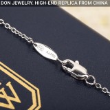 HARRY WINSTON HW Logo necklace