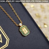 HARRY WINSTON HW Logo necklace