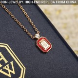 HARRY WINSTON HW Logo necklace