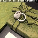 GUCCI Ceramic Icon White ring