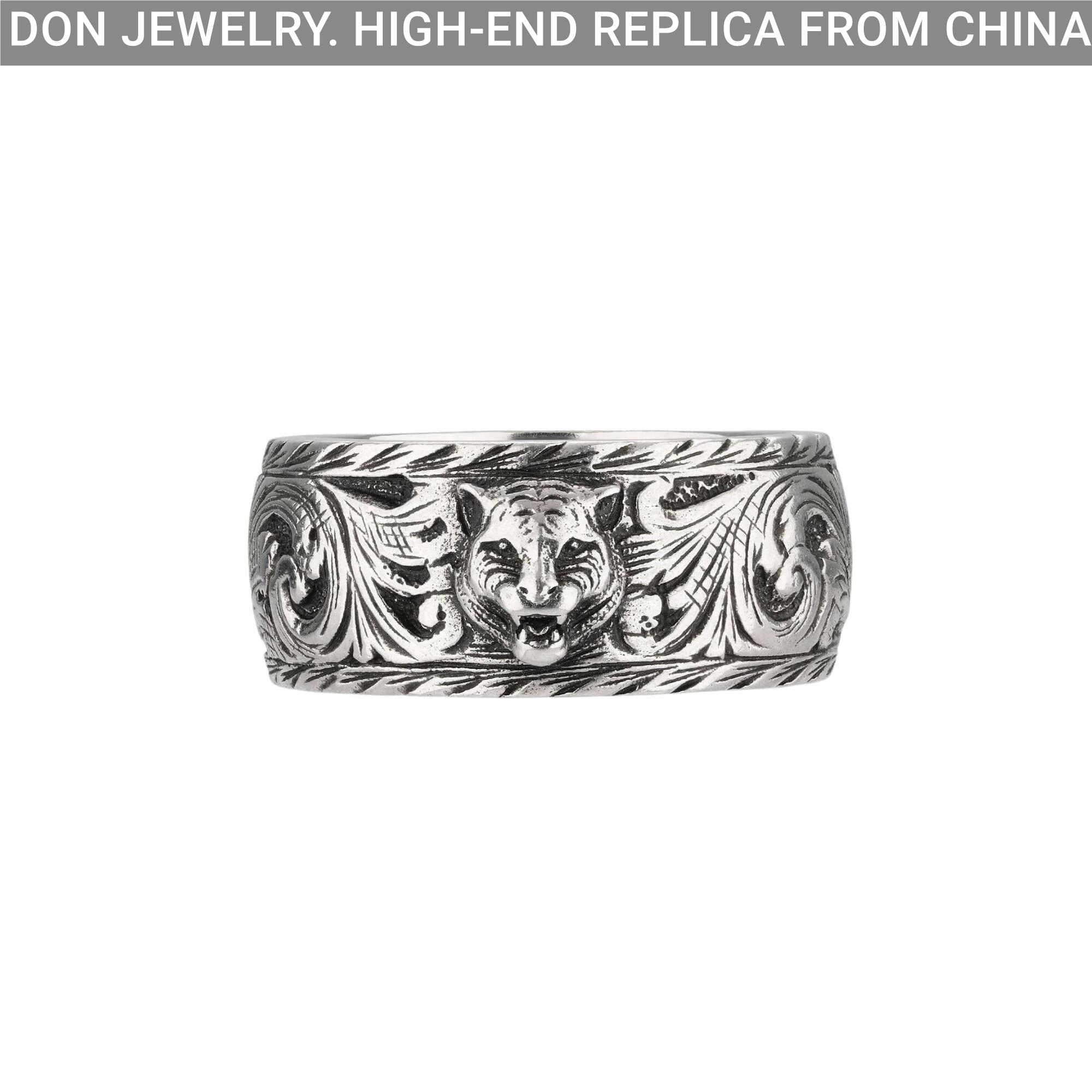 GUCCI Feline Tiger Head ring