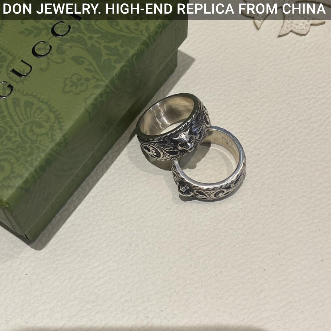 GUCCI Feline Tiger Head ring