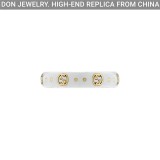 GUCCI Ceramic Icon White ring