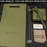 GUCCI Double G and Trademark necklace