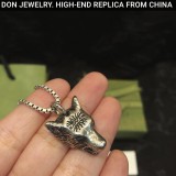 GUCCI Anger Forest Wolf necklace