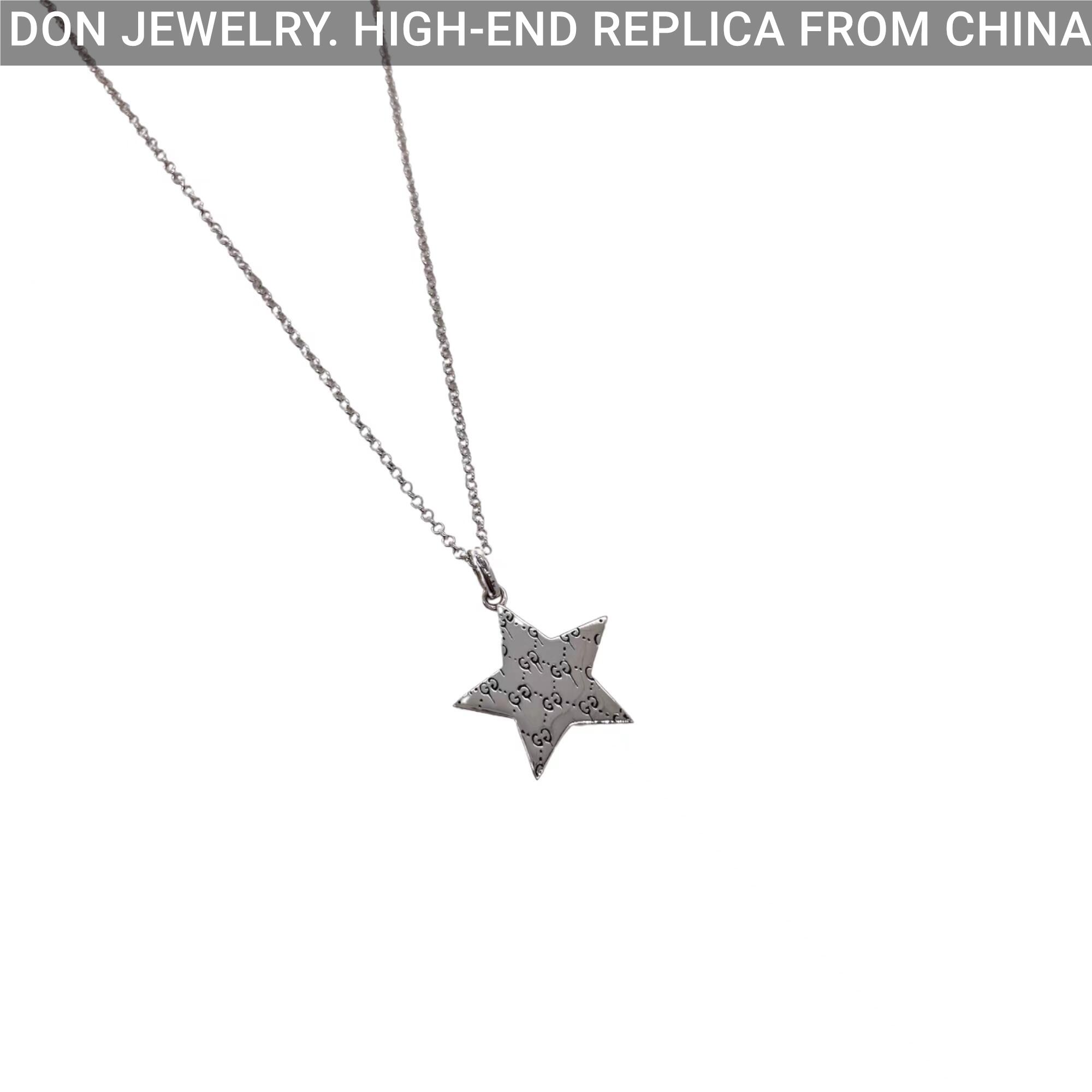 GUCCI Star Enamel necklace