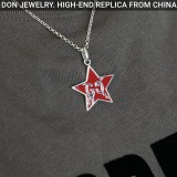 GUCCI Star Enamel necklace