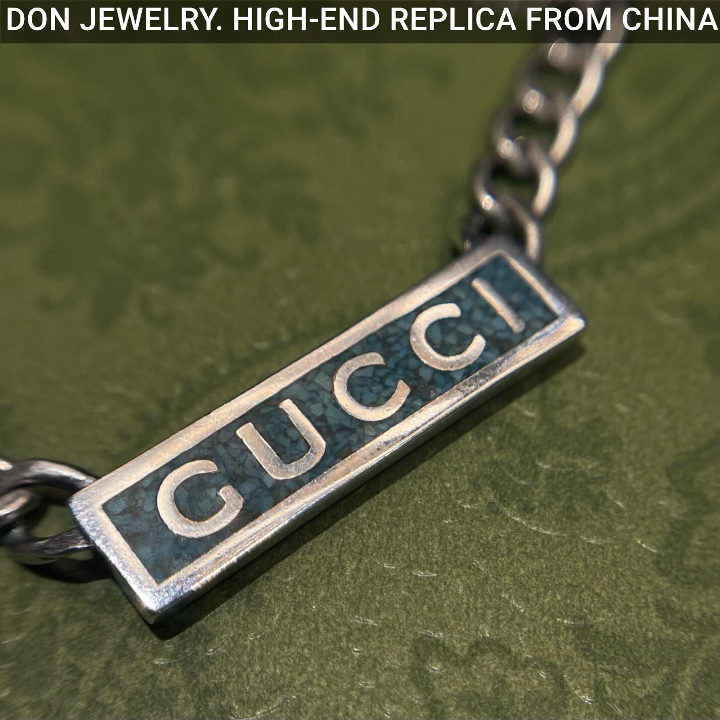 GUCCI Enamel necklace