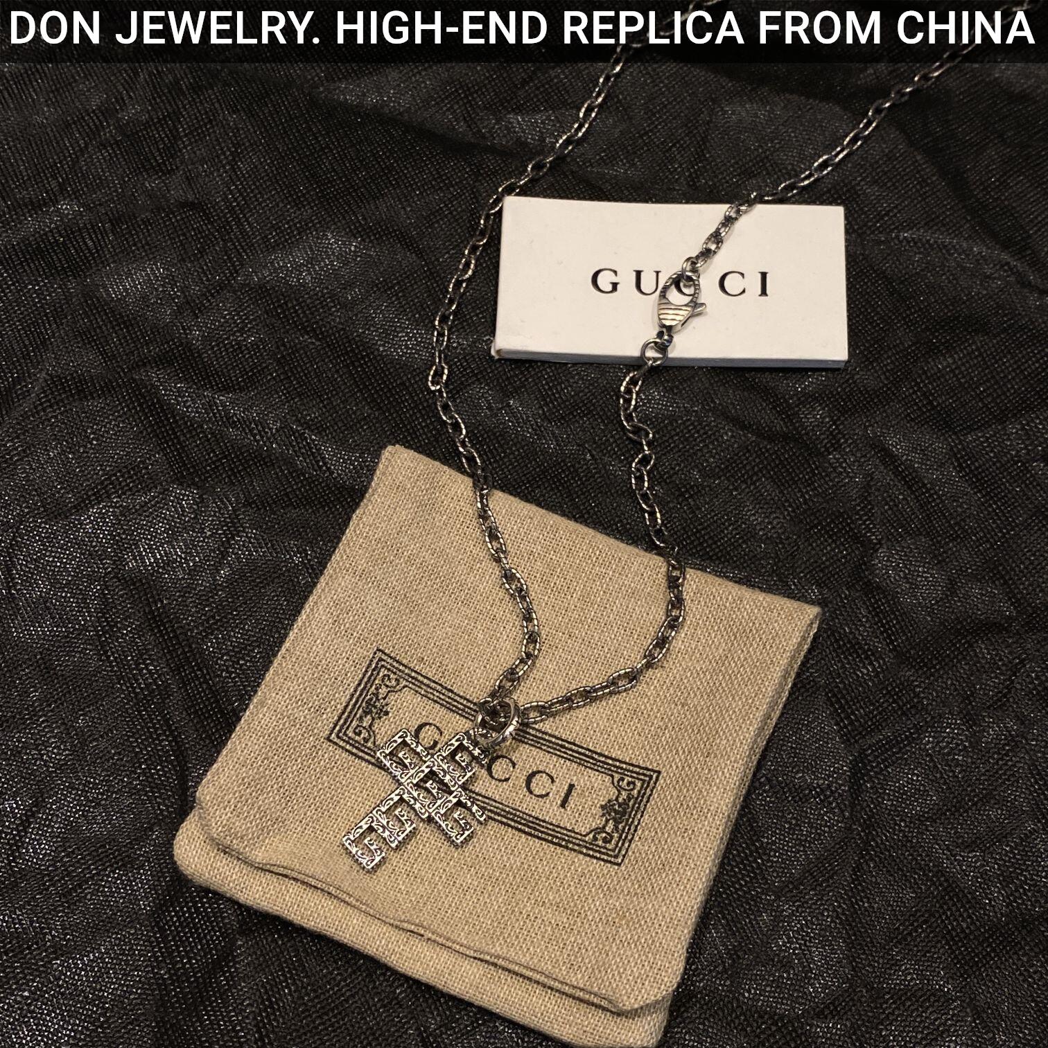 GUCCI Cross necklace