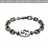 GUCCI Interlocking chain bracelet (thick)