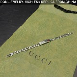 GUCCI Diamante Motif ID chain bracelet