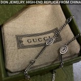 GUCCI Interlocking chain bracelet (thin 2.5mm)