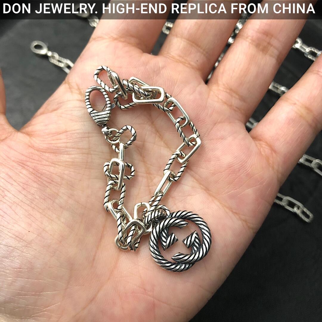 GUCCI Interlocking chain bracelet