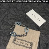 GUCCI Enamel chain bracelet