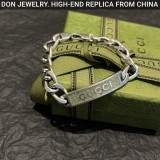 GUCCI Enamel chain bracelet