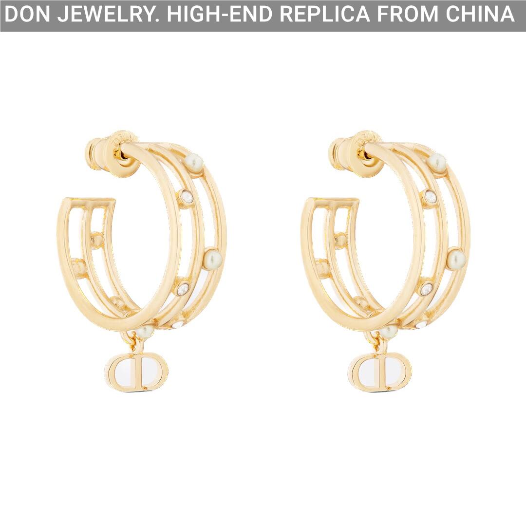 DIOR D-Backstage earrings