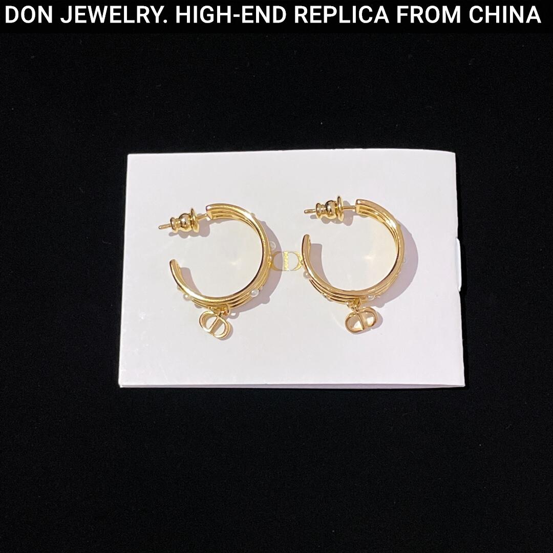 DIOR D-Backstage earrings