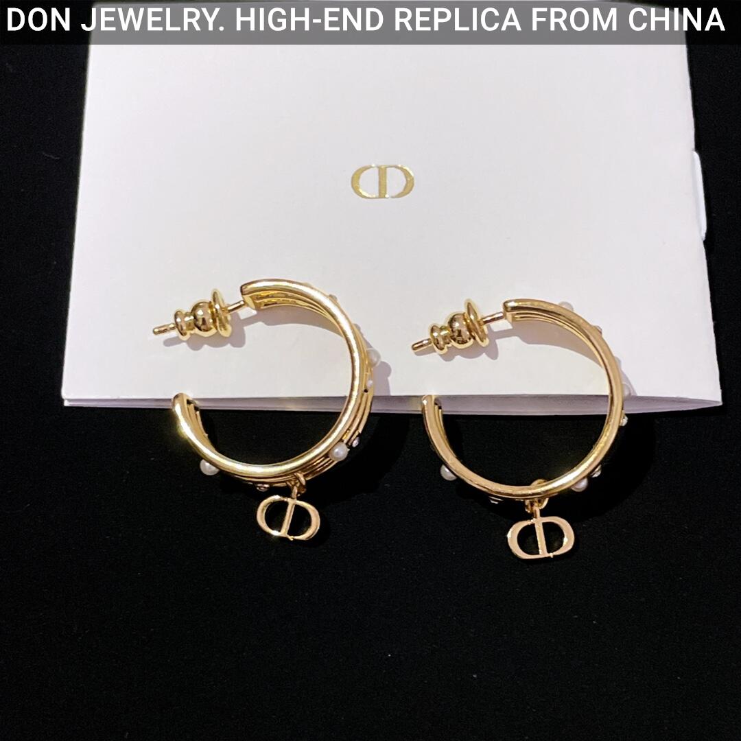 DIOR D-Backstage earrings