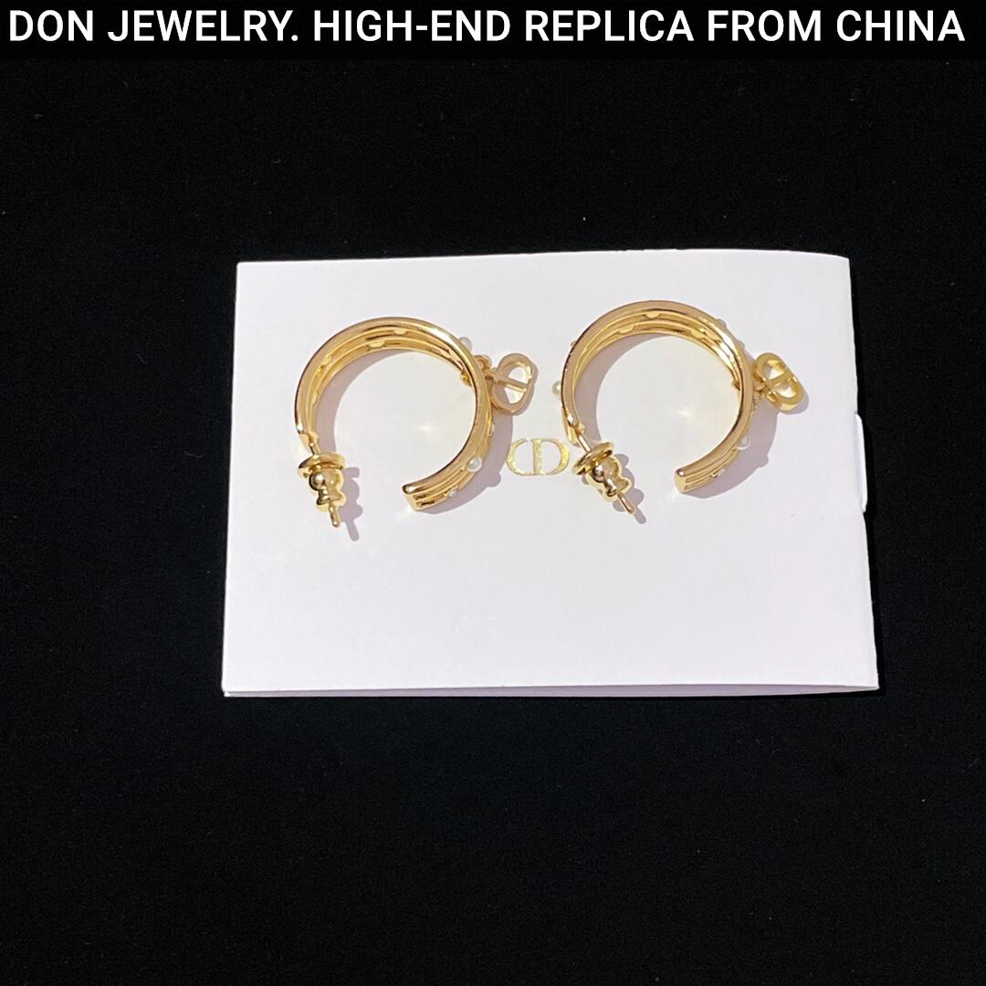 DIOR D-Backstage earrings