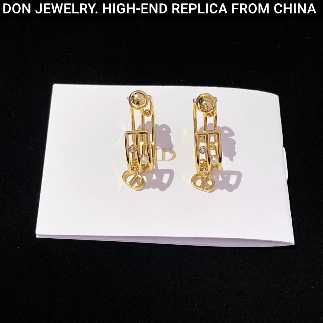 DIOR D-Backstage earrings