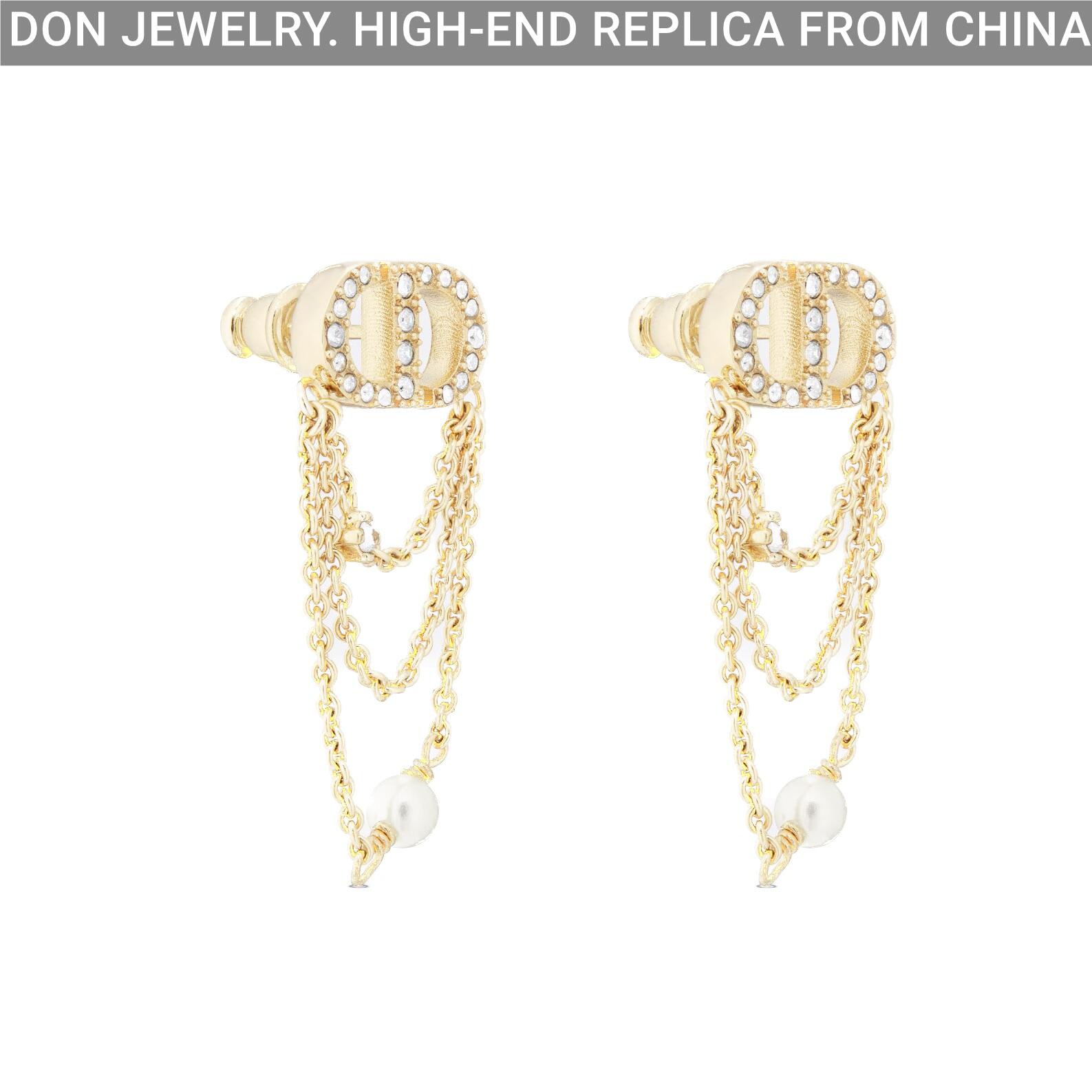 DIOR Petit CD earrings