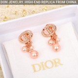 DIOR CD Navy earrings