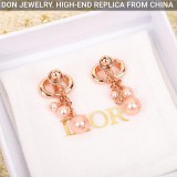 DIOR CD Navy earrings