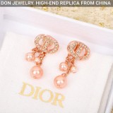 DIOR CD Navy earrings