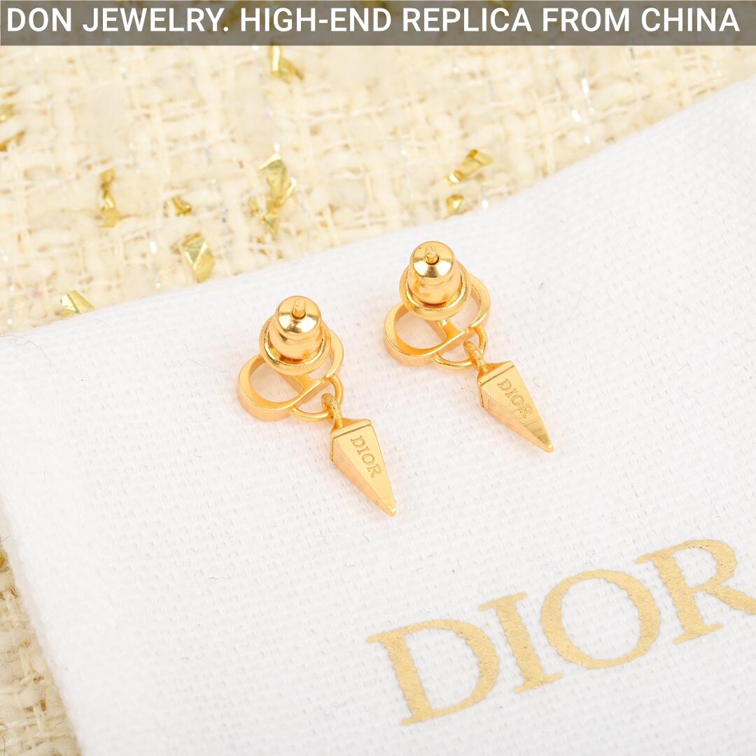 DIOR Petit CD earrings