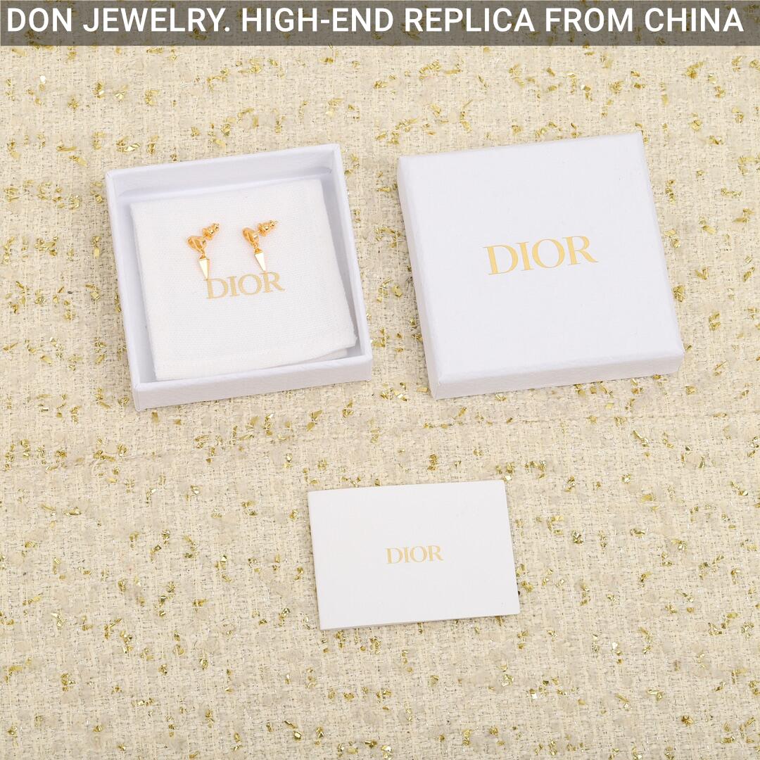 DIOR Petit CD earrings