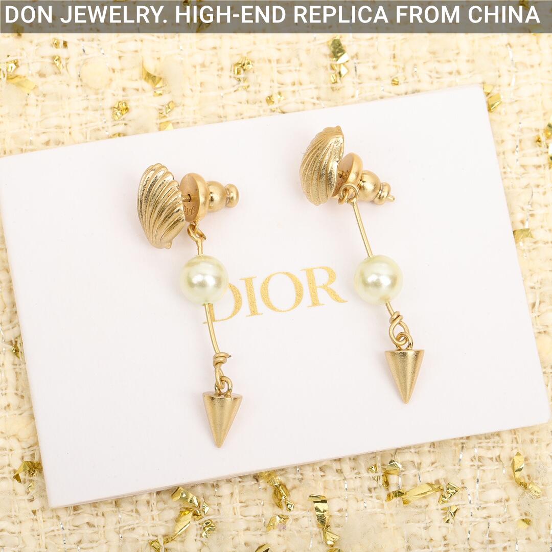 DIOR TETE DE MORT earrings