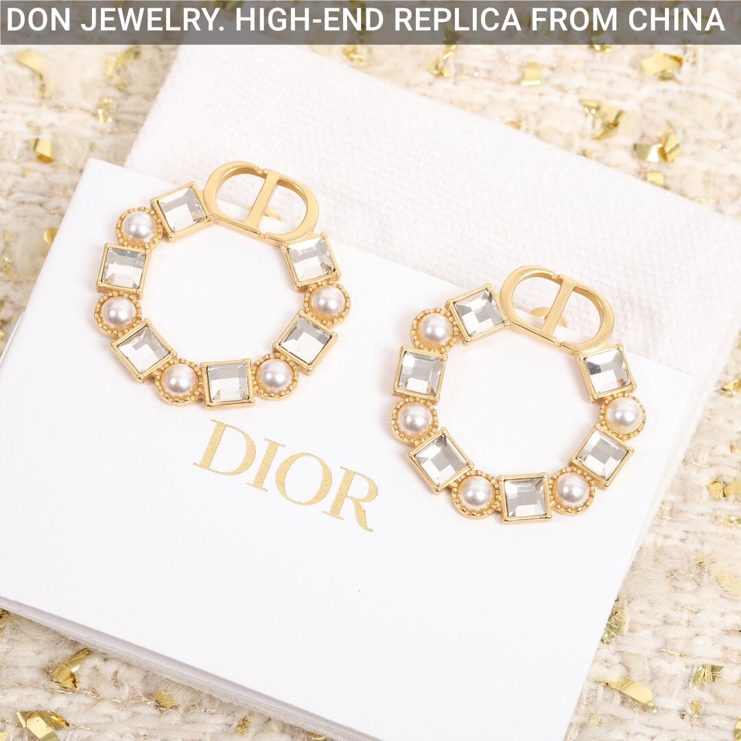 DIOR Petit CD earrings