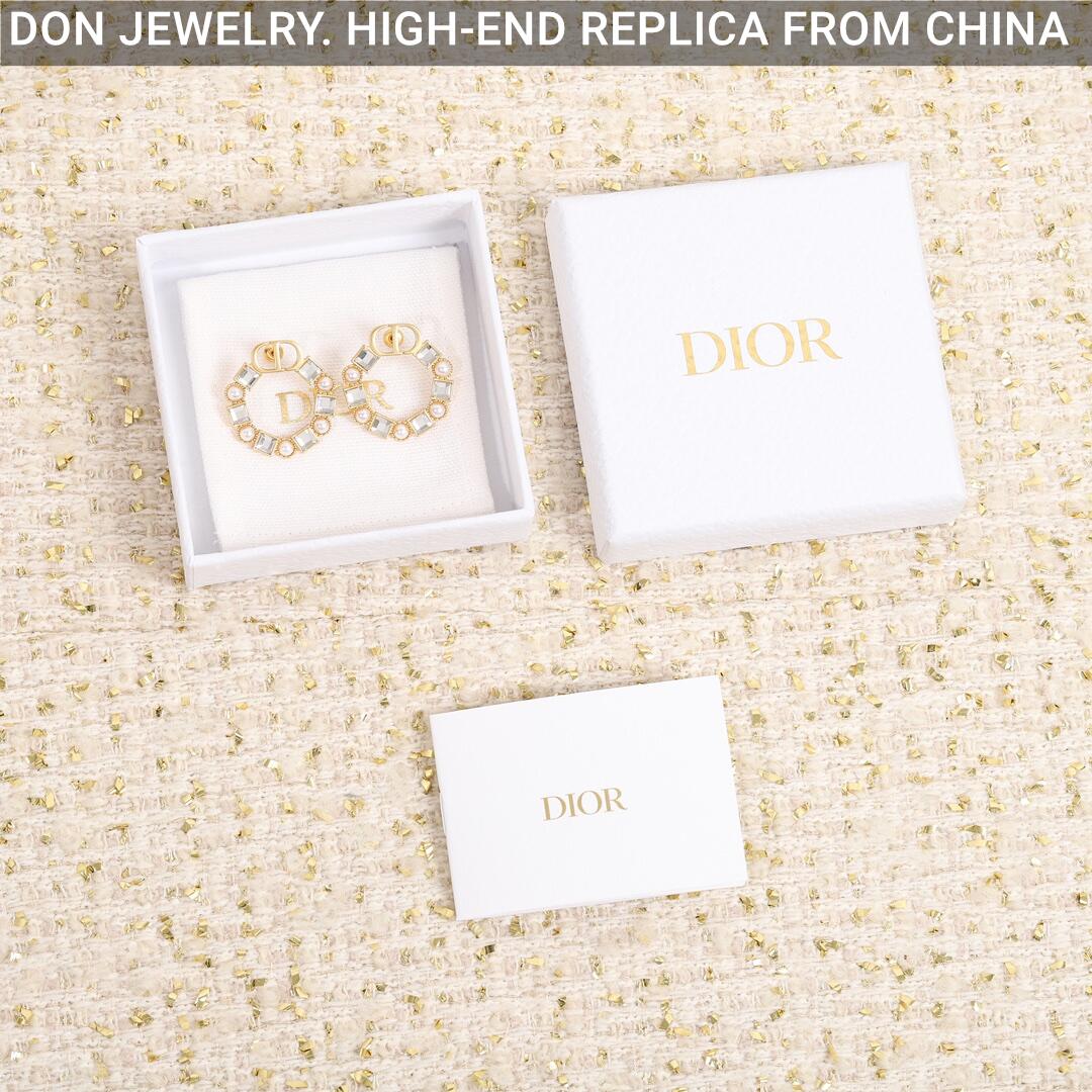 DIOR Petit CD earrings