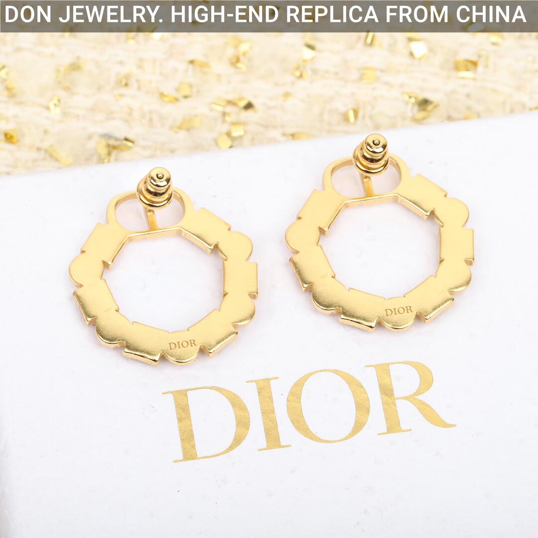 DIOR Petit CD earrings