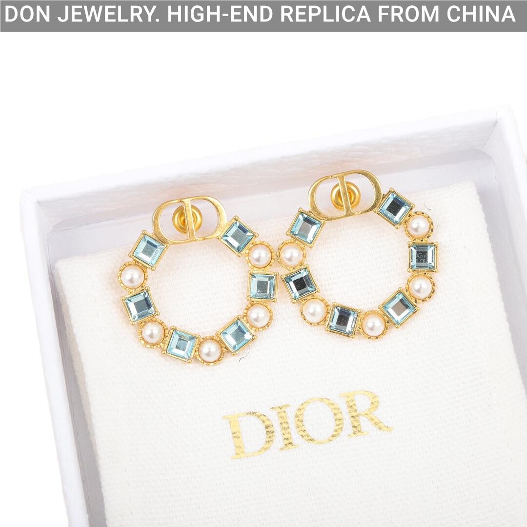 DIOR Petit CD earrings