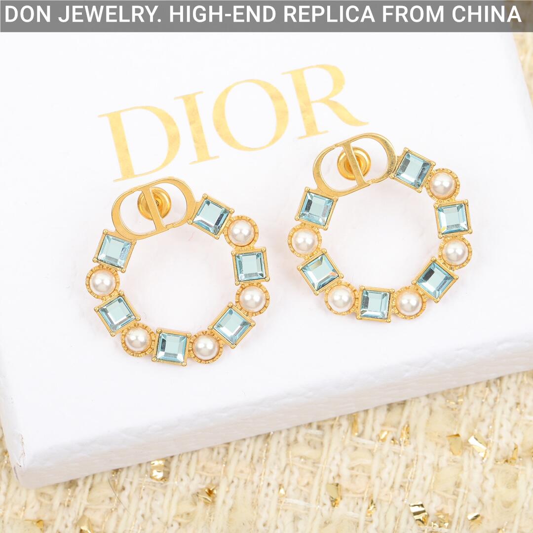 DIOR Petit CD earrings