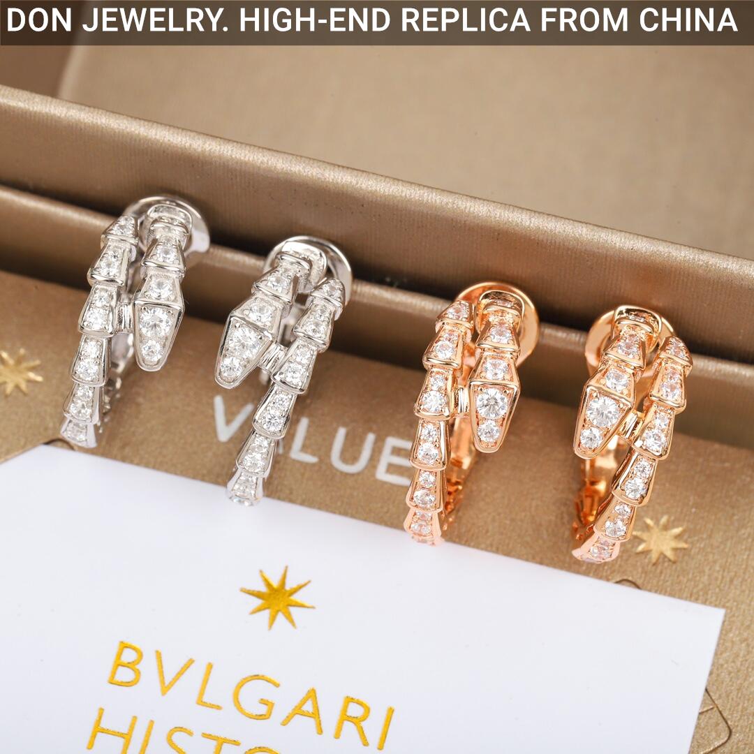 BVLGARI Serpenti Viper earrings