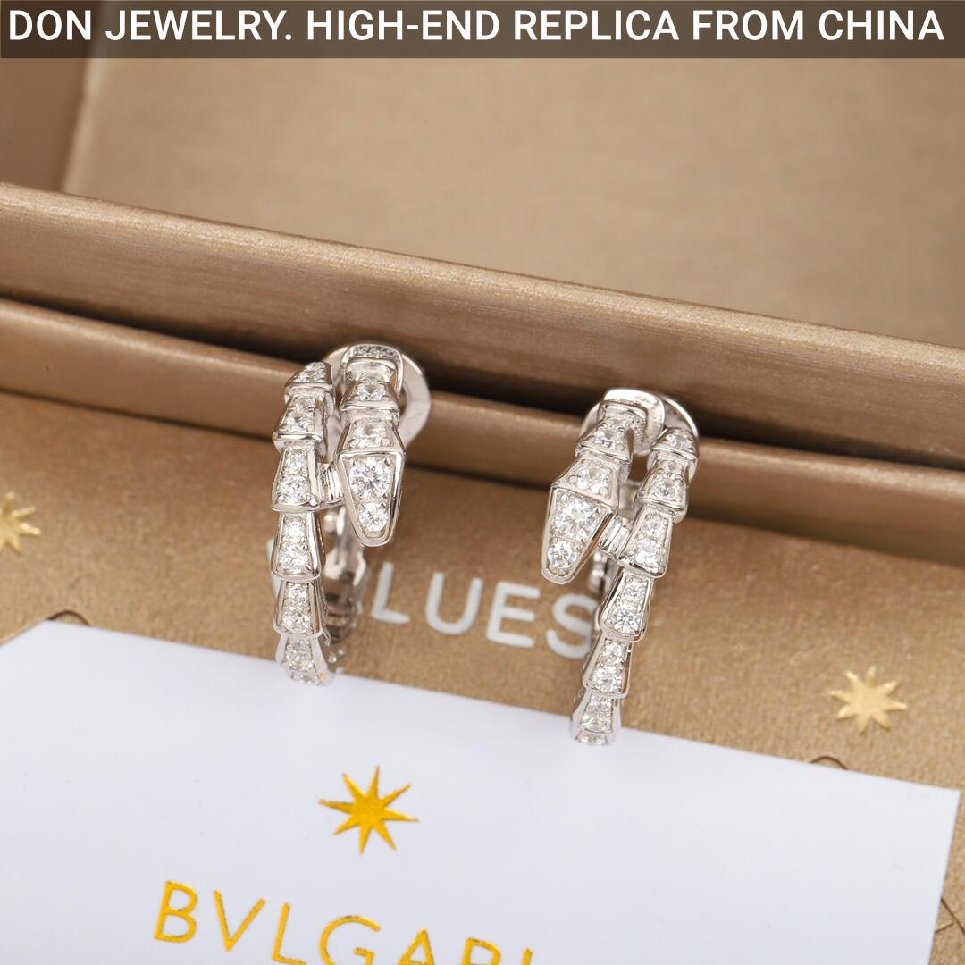 BVLGARI Serpenti Viper earrings