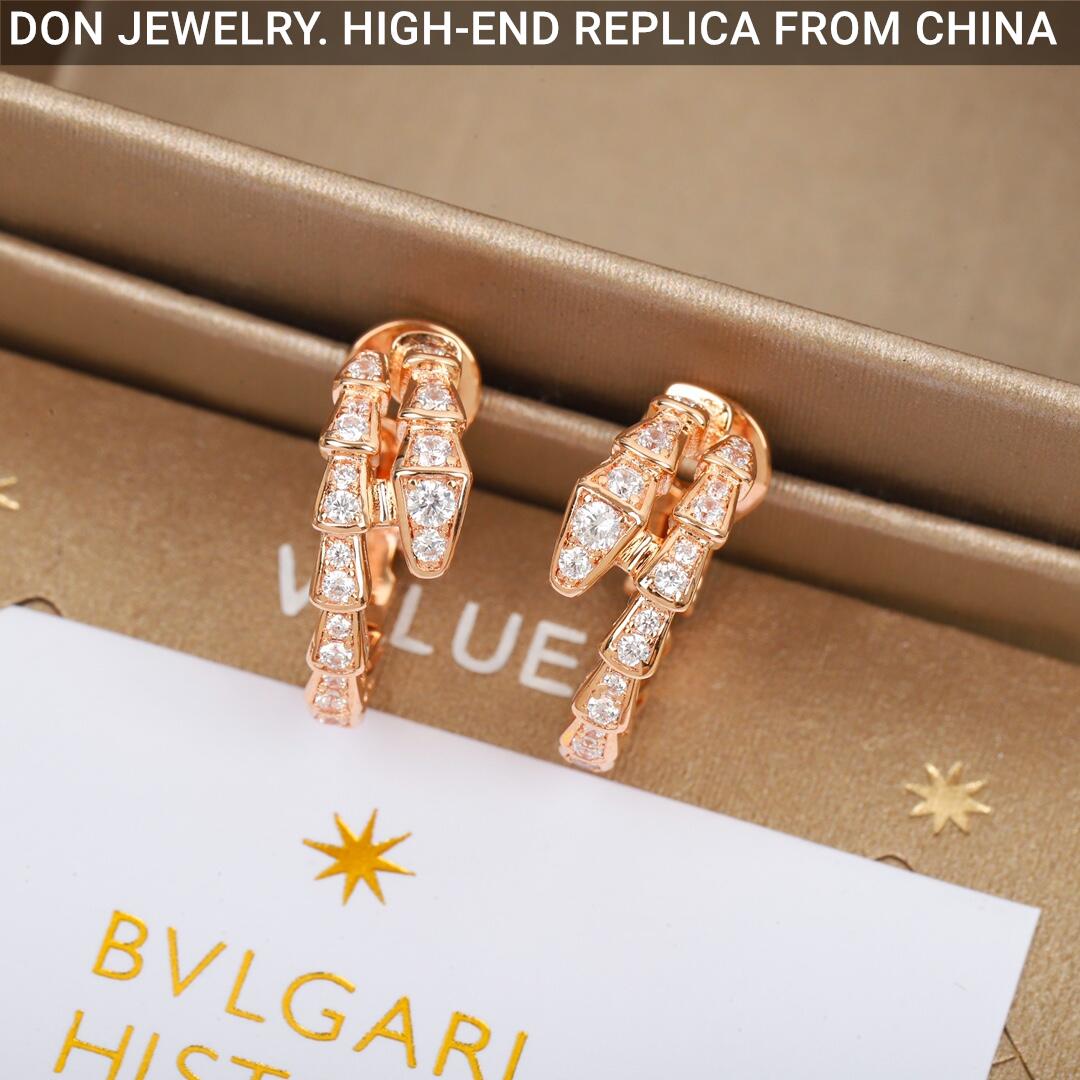 BVLGARI Serpenti Viper earrings