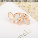 Van Cleef & Arpels Two Butterfly Between the Finger ring