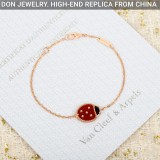 Van Cleef & Arpels Lucky Spring bracelet, closed wings ladybug