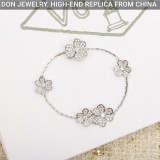 Van Cleef & Arpels Frivole bracelet, 5 flowers