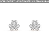 Van Cleef & Arpels Frivole earrings, small model