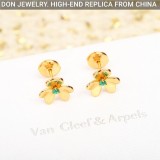 Van Cleef & Arpels Frivole earrings, mini model