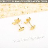 Van Cleef & Arpels Frivole earrings, mini model