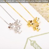 Van Cleef & Arpels Frivole necklace, 3 flowers, mini model