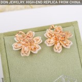 Van Cleef & Arpels Rose de Noël earrings, mini model