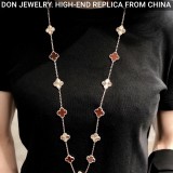 Van Cleef & Arpels Vintage Alhambra long necklace, 20 motifs